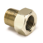 Load image into Gallery viewer, Autometer 3/8in Brass NPT Mechanical Temp Adapter
