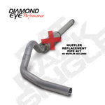 Load image into Gallery viewer, Diamond Eye KIT 4in CB MFLR RPLCMENT PIPE SGL AL: 94-97 FORD 7.3L F250/F350 PWRSTROKE
