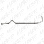 Load image into Gallery viewer, MBRP 1999-2003 Ford F-250/350 7.3L 4in Turbo Back Single No Muffler T409 SLM Series Exhaust System
