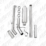 Load image into Gallery viewer, MBRP 14 Chevy/GMC 1500 Silverado/Sierra 4.3L V6/5.3L V8 Single Side Exit T409 3in Cat Back Exhaust
