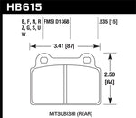 Load image into Gallery viewer, Hawk EVO X DTC-60 Race Rear Brake Pads
