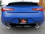 Load image into Gallery viewer, aFe POWER Takeda 2.5in 304 SS CB Exhaust w/ Polished Tips 17-19 Infiniti Q60 V6-3.0L (tt)
