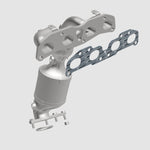 Load image into Gallery viewer, MagnaFlow Conv DF 07-10 Nissan Altima 2.5L Manifold (49 State)
