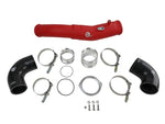 Load image into Gallery viewer, aFe 2020 Toyota Supra 3.0L 3in Red Intercooler Tube - Hot
