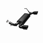 Load image into Gallery viewer, MagnaFlow 07-17 Jeep Wrangler JK 3.8/3.6L Dual Split Rear Exit Black Axle-Back Exhaust
