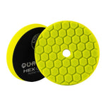 Load image into Gallery viewer, Chemical Guys Hex-Logic Quantum Heavy Cutting Pad - Yellow - 5.5in
