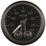 Load image into Gallery viewer, Autometer Stack Pro Control 52mm 100-260 deg F Water Temp Gauge - Black (1/8in NPTF Male)
