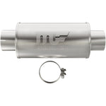 Load image into Gallery viewer, MagnaFlow Muffler Mag DSL SS 7x7x14 4in Inlet 4in Outlet
