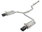 Load image into Gallery viewer, aFe Takeda Exhaust 304SS Dual Cat-Back w/ Black Tips 13-17 Honda Accord LX/EX/EX-L Sedan L4 2.4L
