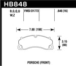 Load image into Gallery viewer, Hawk 14-19 Porsche 911 GT3/GT3 RS / 2016 Porsche Cayman GT4 HPS 5.0 Front Brake Pads
