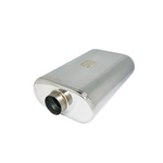 Load image into Gallery viewer, Stainless Bros 3in x 17.0in OAL Lightweight Muffler - Matte Finish
