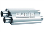 Load image into Gallery viewer, Borla 2.50in Dual In/Out 19in x 9.5in x 4in PRO-XS Muffler
