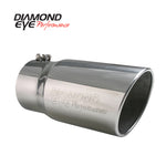 Load image into Gallery viewer, Diamond Eye TIP 4in-5inX12in BOLT-ON ROLLED ANGLE 15-DEGREE ANGLE CUT: EMBOSSED DIAMOND EYE
