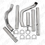 Load image into Gallery viewer, MBRP 1999-2003 Ford F-250/350 7.3L 4in Turbo Back Single No Muffler T409 SLM Series Exhaust System
