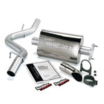 Load image into Gallery viewer, Banks Power 91-95 Jeep 4.0L Wrangler Monster Exhaust System - SS Single Exhaust w/ Chrome Tip
