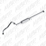 Load image into Gallery viewer, MBRP 2007-2008 Chev/GMC 1500 CC EC 6ft6in bed 4.8/5.3L 3in Cat Back Single Side AL P Series Exhaust
