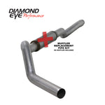 Load image into Gallery viewer, Diamond Eye KIT 5in CB MFLR RPLCMENT PIPE SGL AL: 2006-2007.5 CHEVY 6.6L 2500/3500
