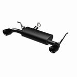 Load image into Gallery viewer, MagnaFlow 07-17 Jeep Wrangler JK 3.8/3.6L Dual Split Rear Exit Black Axle-Back Exhaust
