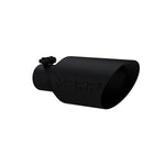 Load image into Gallery viewer, MBRP Universal Dual Wall Angle Rolled End Tip 4-1/2in OD / 2-1/2in Inlet / 11in Length - Black
