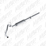 Load image into Gallery viewer, MBRP 2009-2013 Chev/GMC 1500 4.8/5.3L (excl 8ft bed) Cat Back Single Side AL P Series Exhaust
