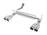 Load image into Gallery viewer, aFe Rebel Series 2.5in 409 SS Axle-Back Exhaust Polished 07-18 Jeep Wrangler (JK) V6-3.6L/3.8L
