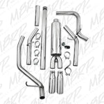 Load image into Gallery viewer, MBRP 14 Chevy/GMC 1500 Silverado/Sierra 4.3L V6/5.3L V8 Dual Split Side T409 3in Cat Back Exhaust
