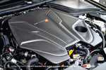 Load image into Gallery viewer, AMS Performance Infiniti 17+ Q60 / 16+ Q50 3.0TT Alpha Matte Carbon Engine Cover
