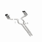 Load image into Gallery viewer, MagnaFlow 2024 Ford Mustang GT 5.0L Competition Series Cat-Back Exhaust System
