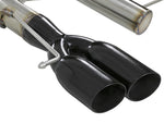 Load image into Gallery viewer, aFe MACHForce XP 08-13 BMW 135i L6-2.0L N54/N55 3in. 304 SS Axle-Back Exhaust w/Black Tips
