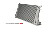 Load image into Gallery viewer, AMS Performance 2015+ VW Golf R MK7 Front Mount Intercooler Upgrade w/Cast End Tanks
