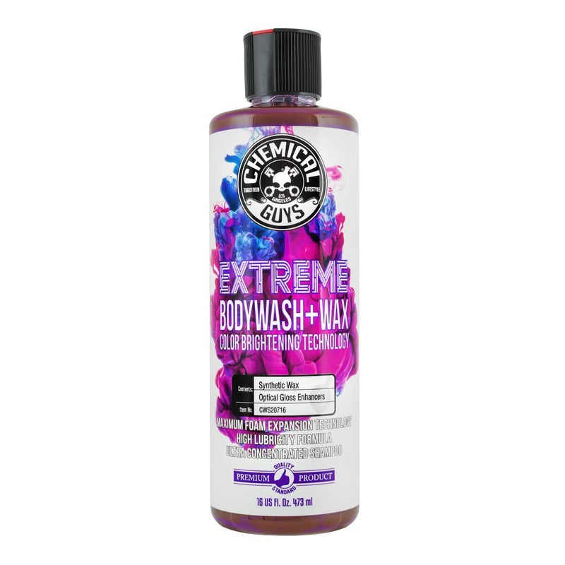 Chemical Guys Extreme Body Wash Soap + Wax - 16oz