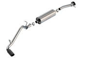 Borla 15-21 Chevrolet Colorado S-Type Cat-Back Black Chrome Tips