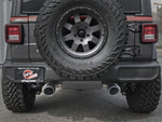 Load image into Gallery viewer, aFe Rebel Series 2.5in 409 SS Axle-Back Exhaust w/ Black Tips 2018+ Jeep Wrangler (JL) V6 3.6L
