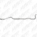 Load image into Gallery viewer, MBRP 88-93 Dodge 2500/3500 Cummins 4WD ONLY Turbo Back Single Side Exit Alum Exhaust System
