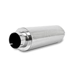 Load image into Gallery viewer, MBRP Universal Quiet Tone Muffler 5in Inlet /Outlet 8in Dia Body 31in Overall
