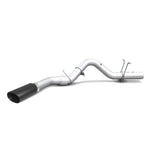 Load image into Gallery viewer, Banks Power 17+ GM Duramax L5P 2500/3500 Monster Exhaust System - SS Single Exhaust w/ Black Tip
