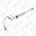 Load image into Gallery viewer, MBRP 01-05 Toyota Tacoma 2.7/3.4L (4x4 Only) 2.5in Cat Back Single Side Exit Alum Exhaust System
