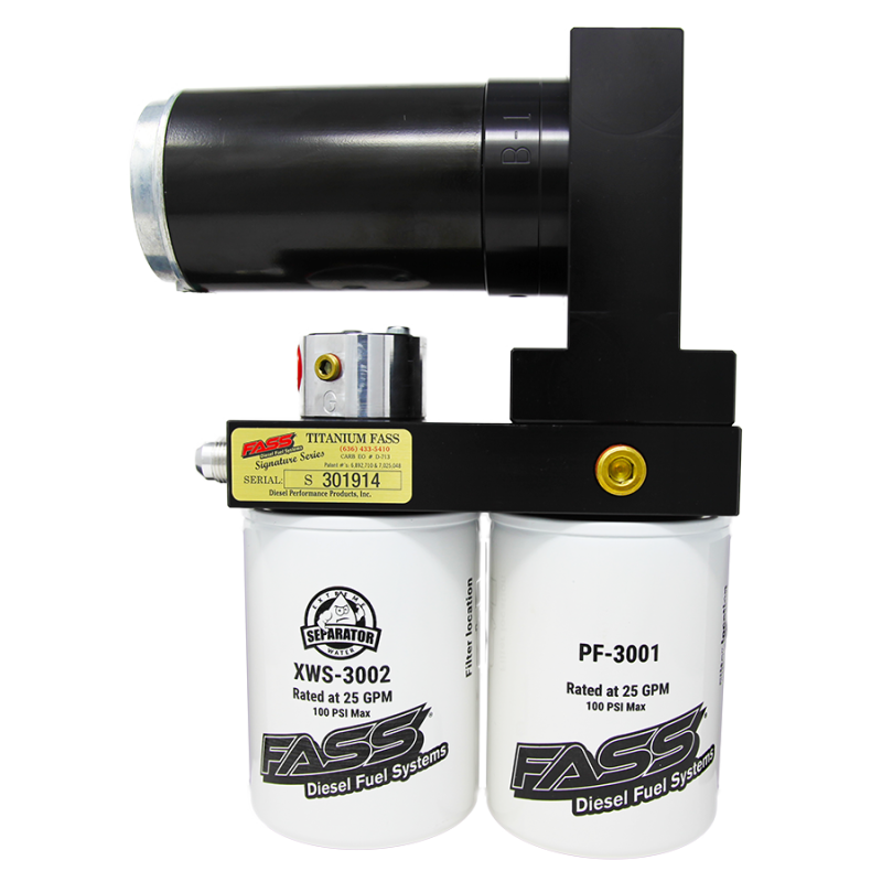 FASS 05-17 Dodge 2500/3500 Cummins 290gph Titanium Series Fuel Air Separation System TS D07 290G