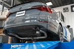 Load image into Gallery viewer, MBRP 19-21 VW Jetta GLI T304 SS 3in Cat-Back Dual Split Rear Exit Exhaust - Carbon Fiber Tips
