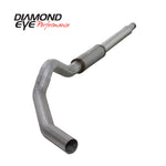 Load image into Gallery viewer, Diamond Eye KIT 5in CB MFLR RPLCMENT PIPE SGL AL: 03-07 FORD 6.0L F250/F350
