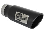 Load image into Gallery viewer, aFe MACH Force-Xp 409 Stainless Steel Exhaust Tip 3.5 In x 4.5in Out x 12in L Clamp-On
