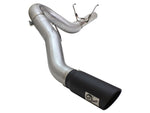 Load image into Gallery viewer, aFe MACHForce XP Exhaust Large Bore 5in DPF-Back SS 13-15 Dodge Trucks L6-6.7L (td) *Black Tip
