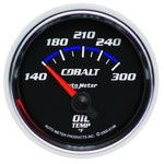 Load image into Gallery viewer, Autometer Cobalt 2 1/6in 140-300 Degree F Oil Temprature Gauge
