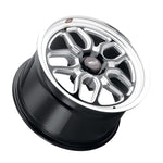 Load image into Gallery viewer, Weld Racing 17x5 Laguna Drag 5x114.3 ET -21 BS2.15 Gloss BLK MIL DIA 78.1
