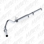 Load image into Gallery viewer, MBRP 1999-2004 Ford F-250/350 V-10 Cat Back 4in Single Side AL P Series Exhaust
