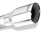 Load image into Gallery viewer, Borla Universal Polished Tip Single Round Rolled Angle-Cut w/Clamp
