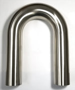 Load image into Gallery viewer, Stainless Bros 3in Diameter 1.5D / 4.5in CLR 180 Degree Bend 6in Leg / 6in Leg Mandrel Bend
