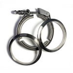 Load image into Gallery viewer, Stainless Bros 3.0in SS304 V-Band Quick Release Clamp Assembly (2 Flanges/1 Clamp)
