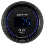 Load image into Gallery viewer, Autometer Cobalt Digital 52.4mm Black Programmable Empty-Full Range Fuel Level Gauge
