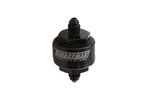 Load image into Gallery viewer, Turbosmart Billet Turbo Oil Feed Filter w/44 Micron Pleated Disc -4AN Male Inlet - Black
